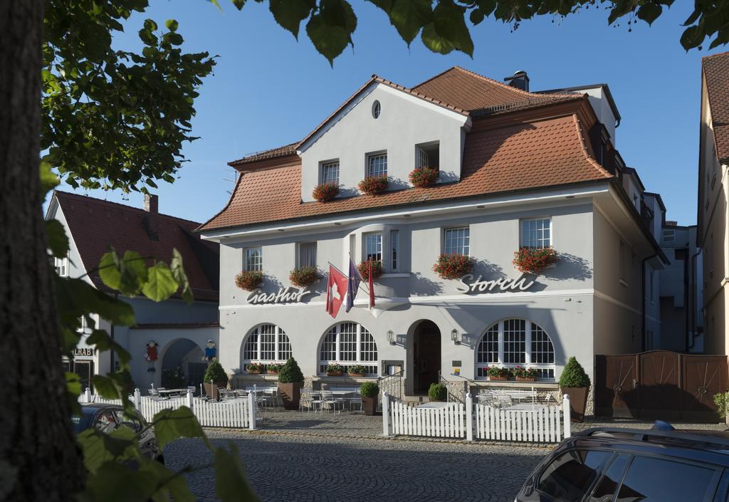 Hotel Gasthof Zum Storch シュリュッセルフェルト エクステリア 写真